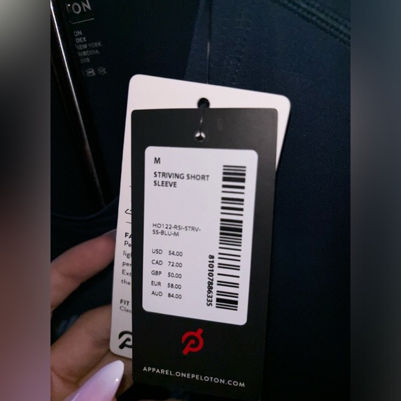 Peloton Men’s Striving Short Sleeve - Picture 5 of 6